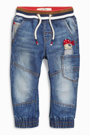 Mid Blue Pirate Jeans (3mths-6yrs)